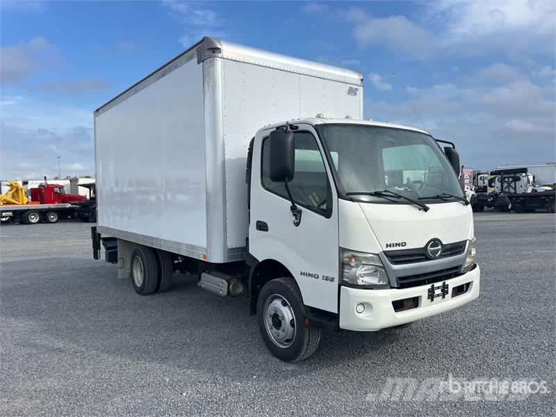 Hino XJC720 4x2 Van Truck ボックスボディー、ウイング、箱車