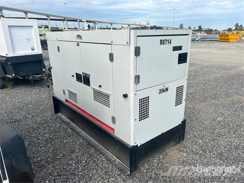 Hipower HRIW-25 T4F 20 kW Skid-Mounted Generator Set مولدات ديزل