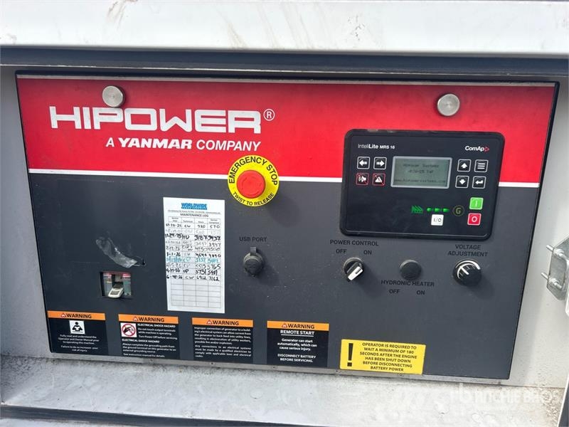 Hipower HRIW-25 T4F 20 kW Skid-Mounted Generator Set مولدات ديزل