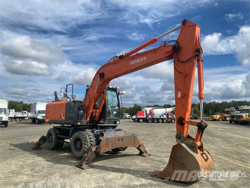 Hitachi 190W-5 4x4 Highway Wheeled Excavator Wheeled excavators