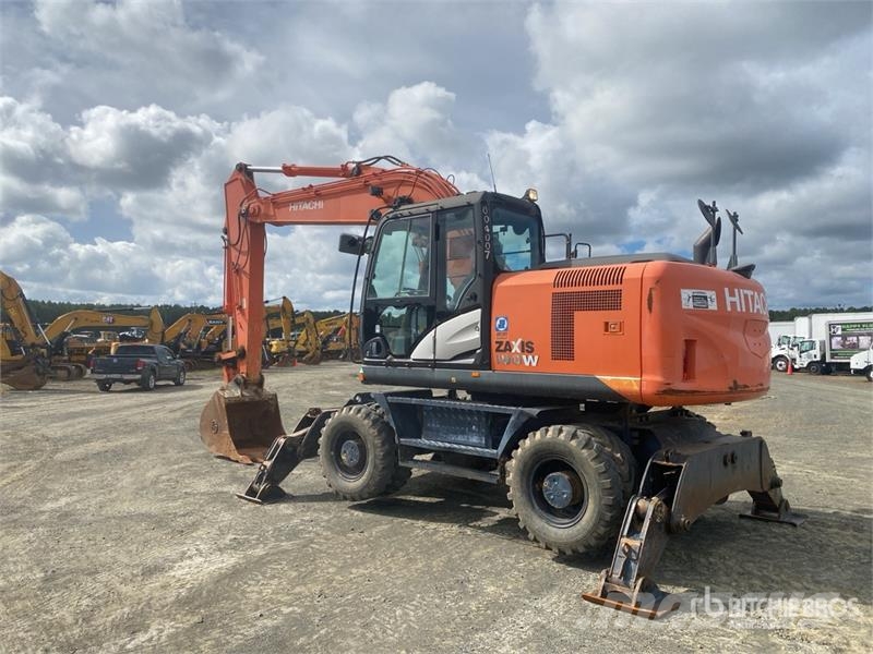 Hitachi 190W-5 4x4 Highway Wheeled Excavator Wheeled excavators