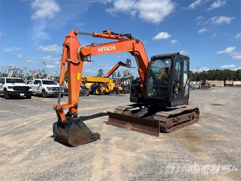 Hitachi Zaxis ZX75US-5B Tracked Excavator Kāpurķēžu ekskavatori