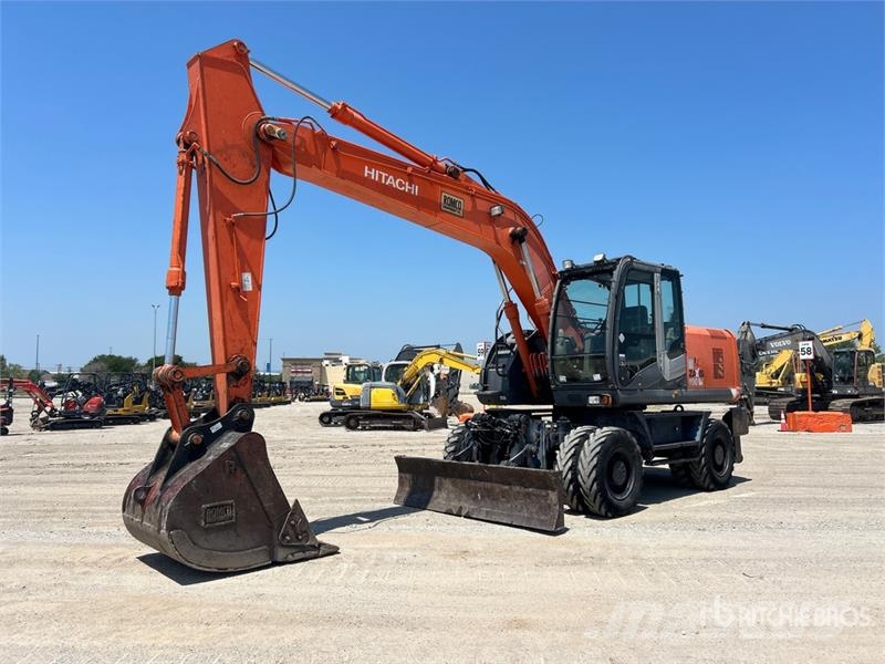 ポチタ Purchase Hitachi ZX190W-3 wheeled excavators, Bid & Buy on Auction