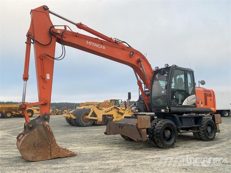 Hitachi ZX190W-5A 4x4 Highway Wheeled Excavator Колесни екскаватори