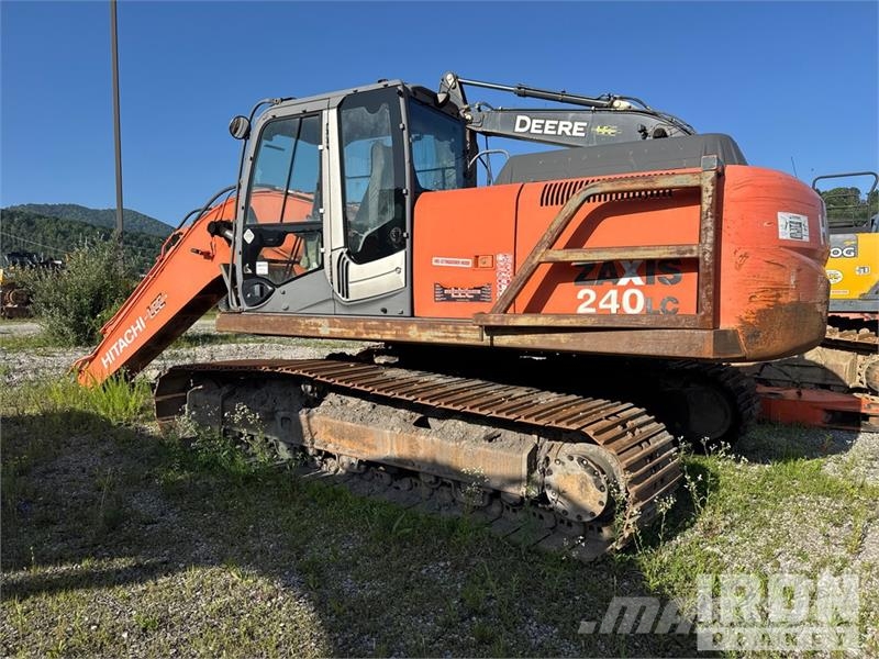 Purchase Hitachi ZX240LC-3 crawler excavators, Bid & Buy on
