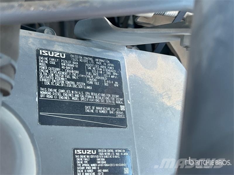 Hitachi ZX350LC-6 Tracked Excavator Bagri goseničarji