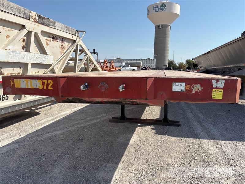 Hobbs 40 ft T/A Flatbed Trailer مقطوروات مسطحة/مفصلية الجوانب
