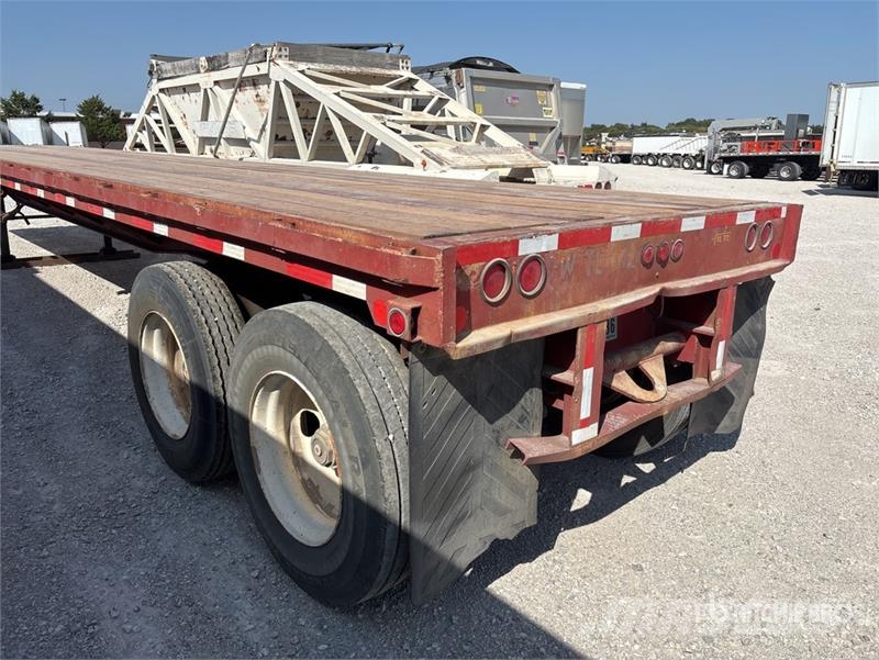 Hobbs 40 ft T/A Flatbed Trailer مقطوروات مسطحة/مفصلية الجوانب