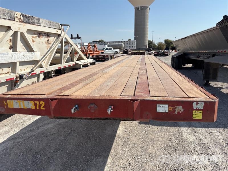 Hobbs 40 ft T/A Flatbed Trailer مقطوروات مسطحة/مفصلية الجوانب