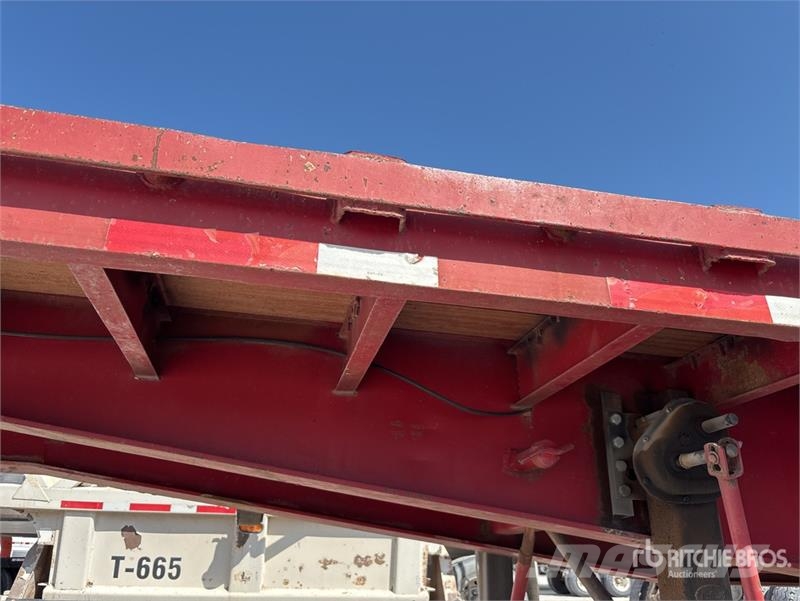Hobbs 40 ft T/A Flatbed Trailer مقطوروات مسطحة/مفصلية الجوانب
