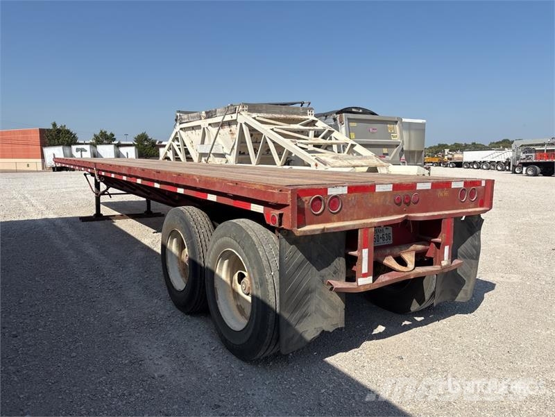 Hobbs 40 ft T/A Flatbed Trailer مقطوروات مسطحة/مفصلية الجوانب
