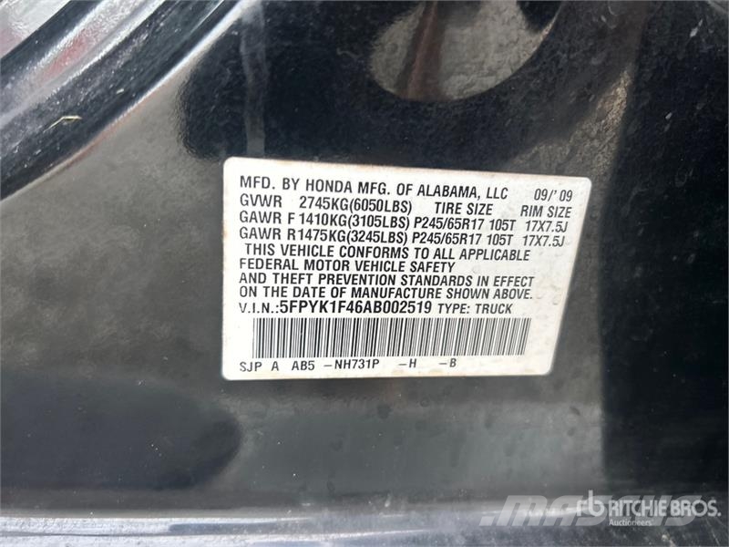 Honda Ridgeline Citi
