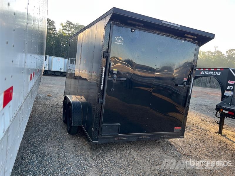 Hook & Line 7X14TA2 14 ft T/A Enclosed Trailer Prikolice zabojniki