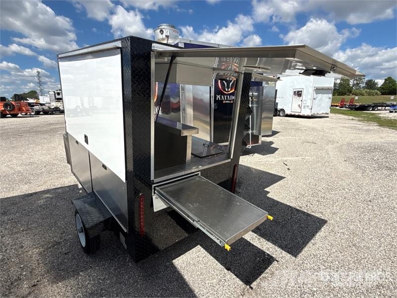 Hook & Line Cargo 7 ft S/A Food Concession Trailer Andere Anhänger