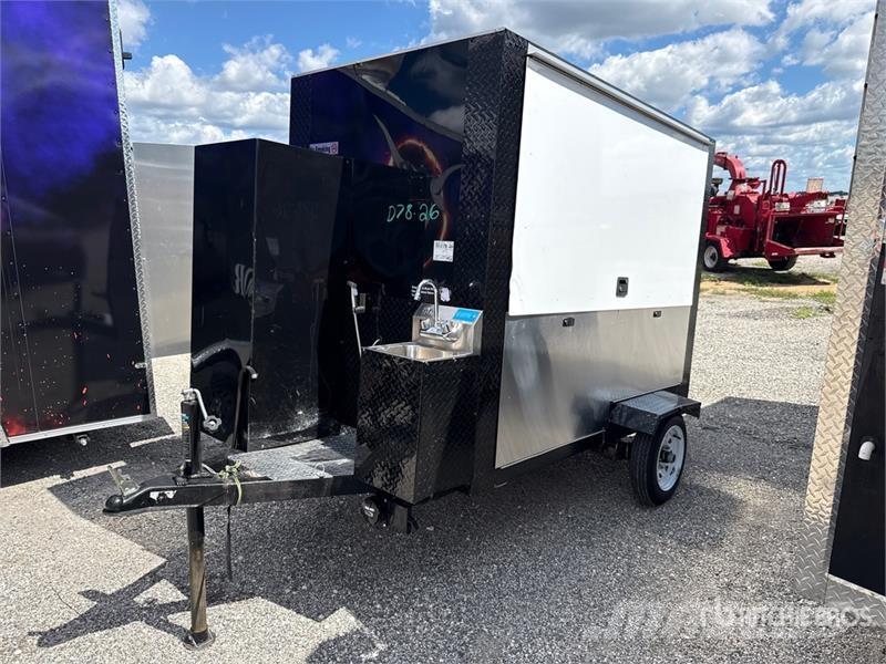 Hook & Line Cargo 7 ft S/A Food Concession Trailer Andere Anhänger