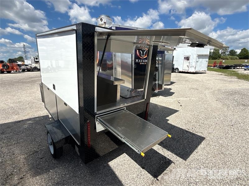 Hook & Line Cargo 7 ft S/A Food Concession Trailer Andere Anhänger