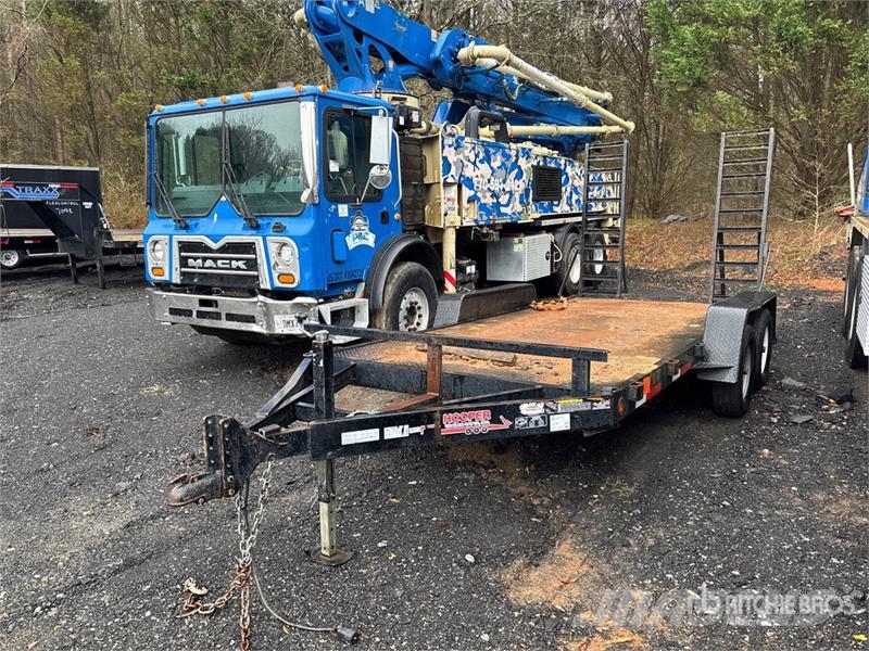Hooper 6.5x14 14 ft T/A Equipment Trailer 車両運搬用トレーラー