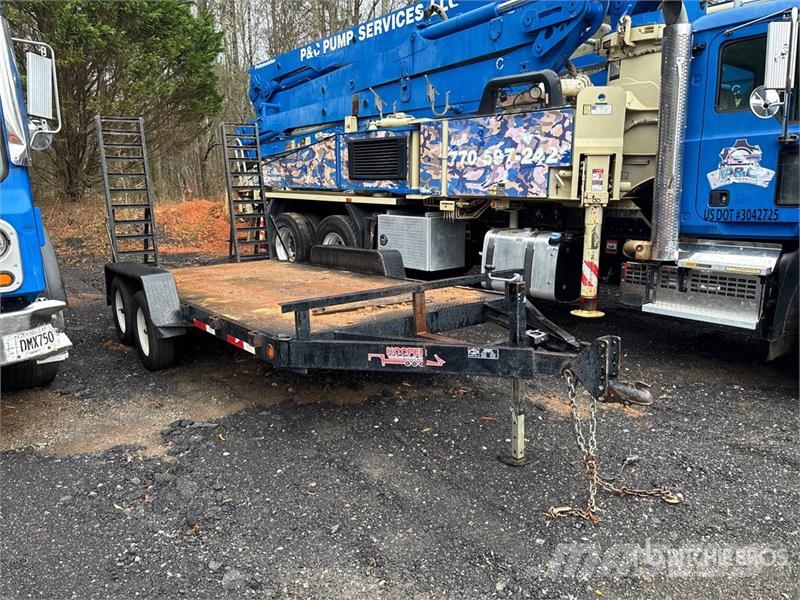 Hooper 6.5x14 14 ft T/A Equipment Trailer 車両運搬用トレーラー