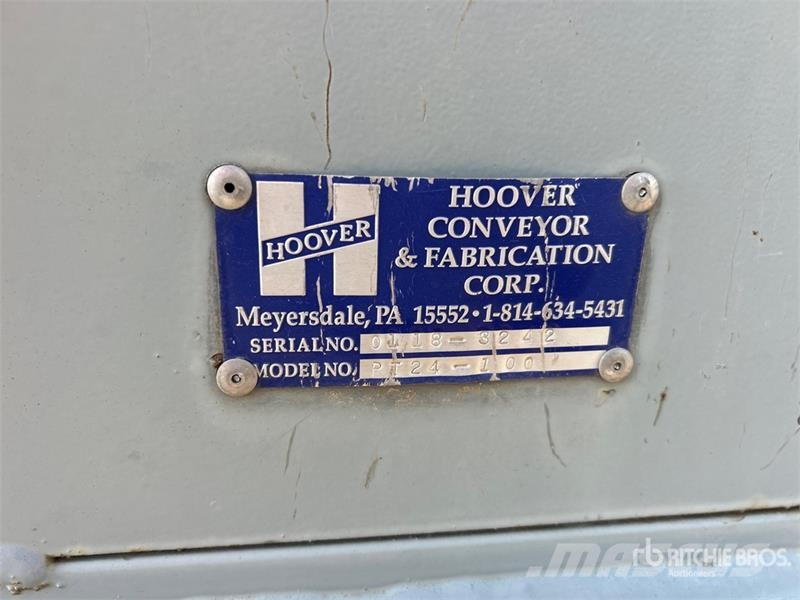  Hoover Conveyor & Fabrication Corp PT24-100 24 in  Sonstige Baumaschinen