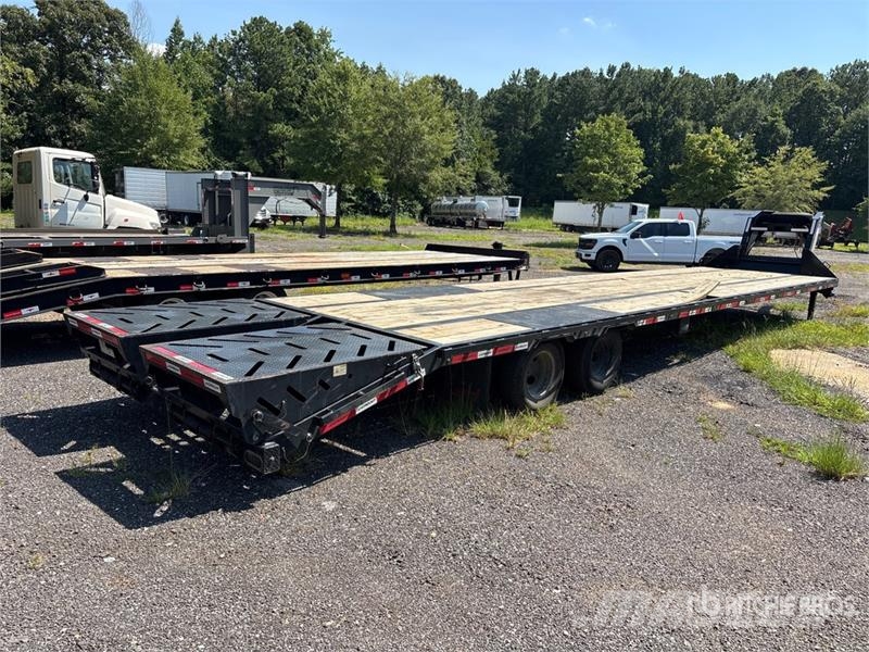 Horizon FHZ 40 ft T/A Gooseneck Equipment Trailer Oprijwagen