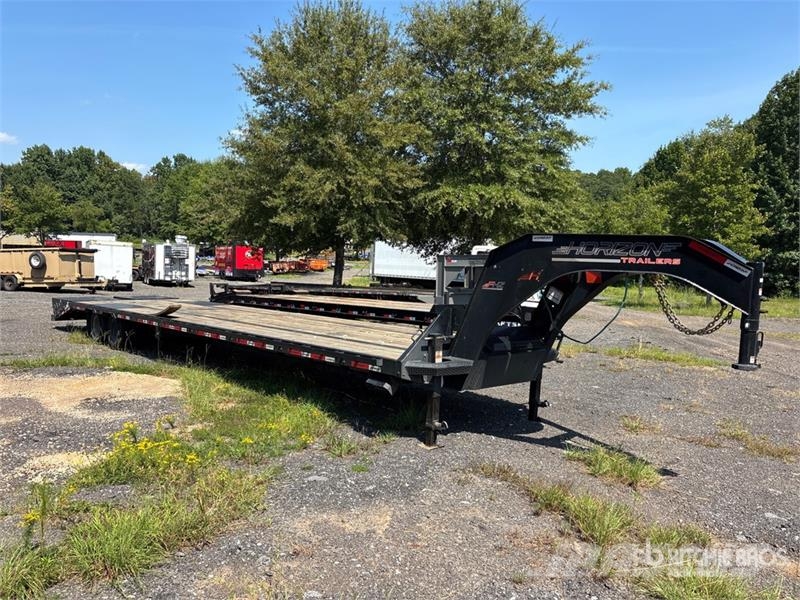Horizon FHZ 40 ft T/A Gooseneck Equipment Trailer Oprijwagen
