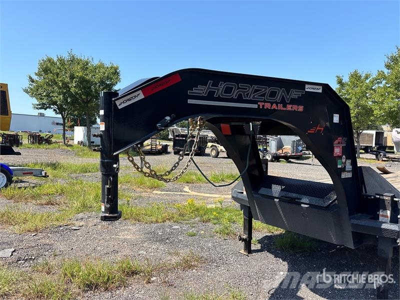 Horizon FHZ 40 ft T/A Gooseneck Equipment Trailer Oprijwagen