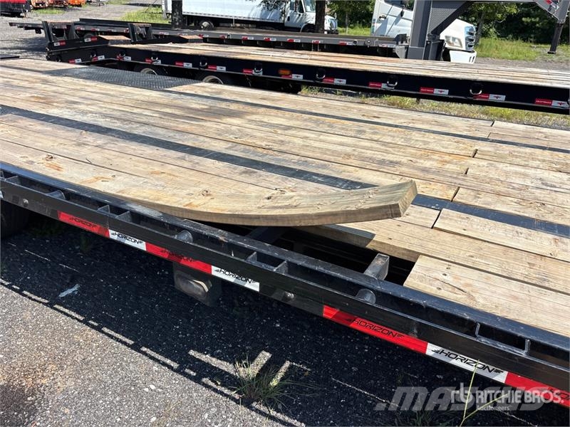 Horizon FHZ 40 ft T/A Gooseneck Equipment Trailer Oprijwagen