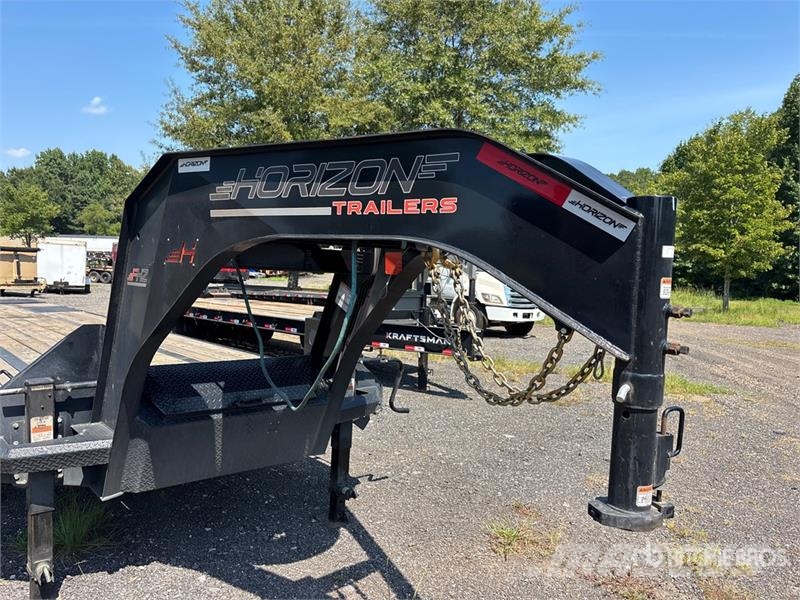 Horizon FHZ 40 ft T/A Gooseneck Equipment Trailer Oprijwagen