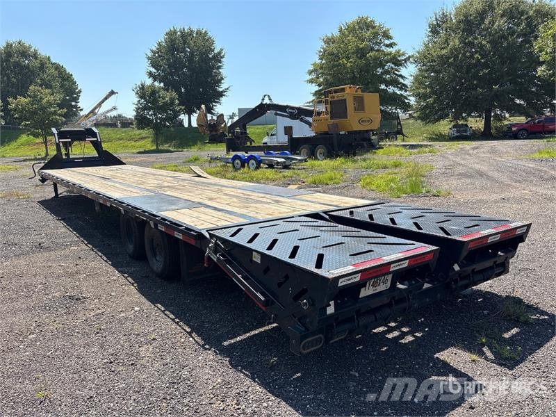 Horizon FHZ 40 ft T/A Gooseneck Equipment Trailer Oprijwagen