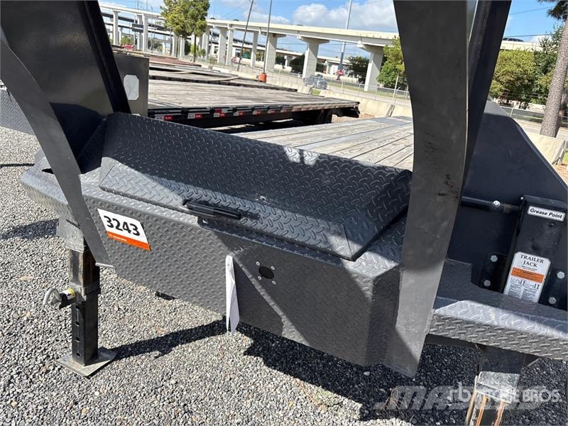 Horizon FHZ36X102X34GN10K 36 ft T/A Gooseneck Equipment Tr Remolques para transporte de vehículos