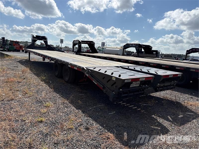 Horizon FHZ36X102X34GN10K 36 ft T/A Gooseneck Equipment Tr Remolques para transporte de vehículos
