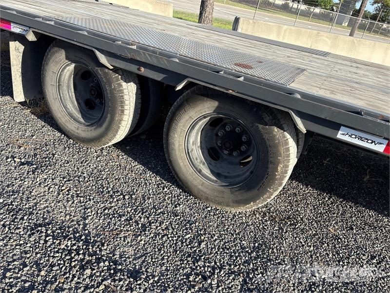 Horizon FHZGN40MR10K 40 ft T/A Gooseneck Equipment Trailer Remolques para transporte de vehículos