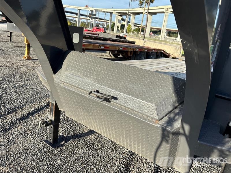 Horizon FHZGN40MR10K 40 ft T/A Gooseneck Equipment Trailer Remolques para transporte de vehículos