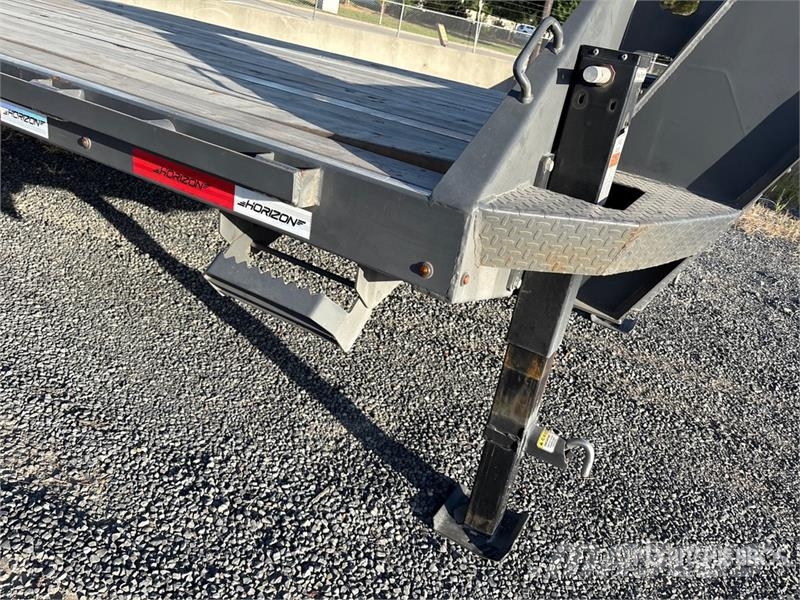 Horizon FHZGN40MR10K 40 ft T/A Gooseneck Equipment Trailer Remolques para transporte de vehículos