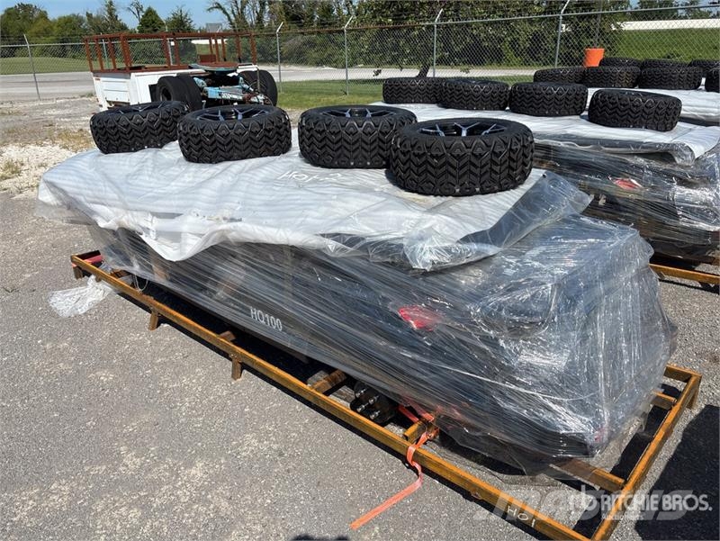  HQ100 Black Six-Seater Golf Cart (Unused) Golf vozila