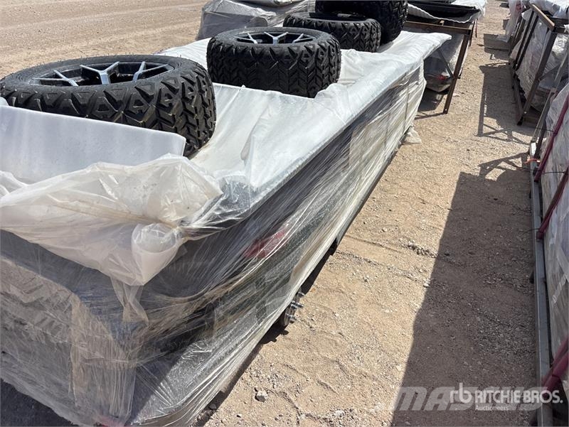 HQ100 Electric Black Six-Seater Golf Cart (Unused) 高爾夫球車