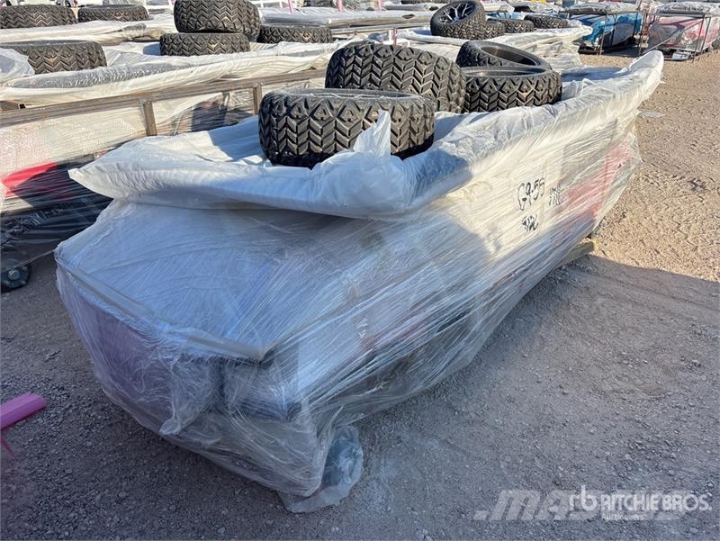 HQ100 Electric Red Six-Seater Golf Cart (Unused) 高爾夫球車