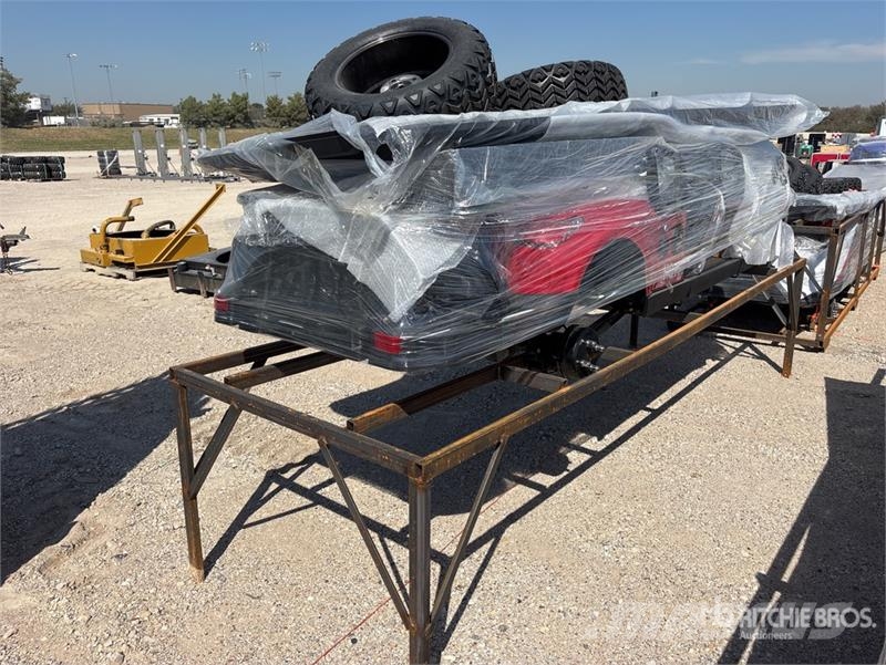  HQ100 Electric Red Six-Seater Golf Cart (Unused) Golfkocsik