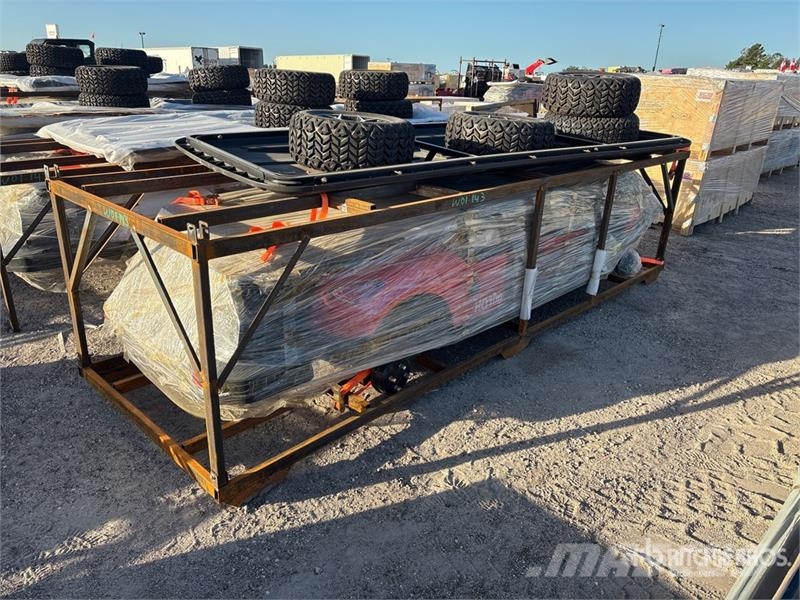 HQ100 Electric Red Six-Seater Golf Cart (Unused) Carritos de golf