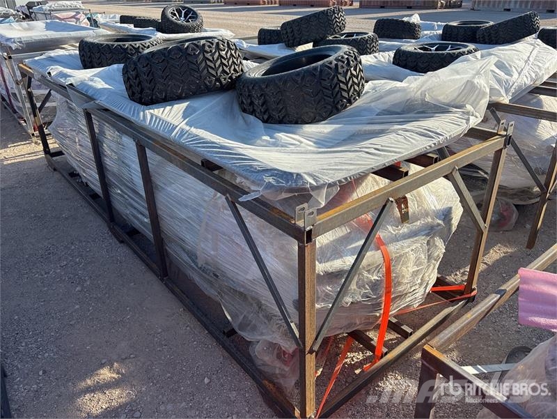 HQ100 Electric Red Six-Seater Golf Cart (Unused) 高爾夫球車