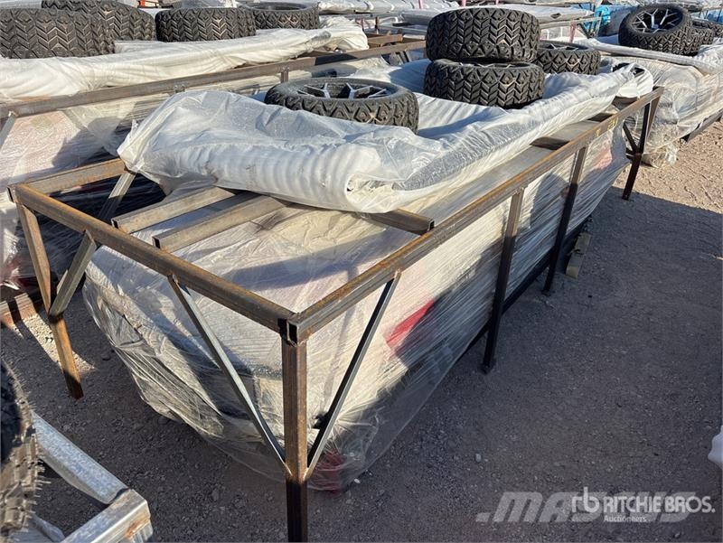 HQ100 Electric Red Six-Seater Golf Cart (Unused) 高爾夫球車