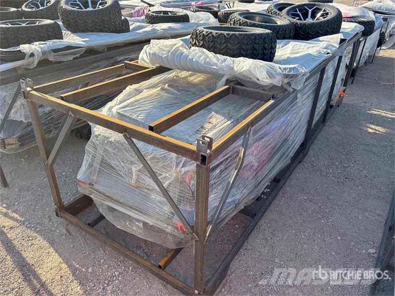 HQ100 Electric Red Six-Seater Golf Cart (Unused) 高爾夫球車