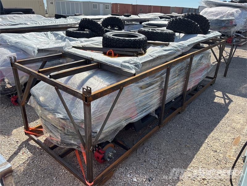  HQ100 Electric Red Six-Seater Golf Cart (Unused) Golf arabalari