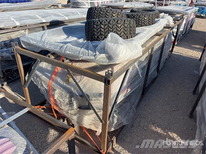HQ100 Electric Red Six-Seater Golf Cart (Unused) 高爾夫球車