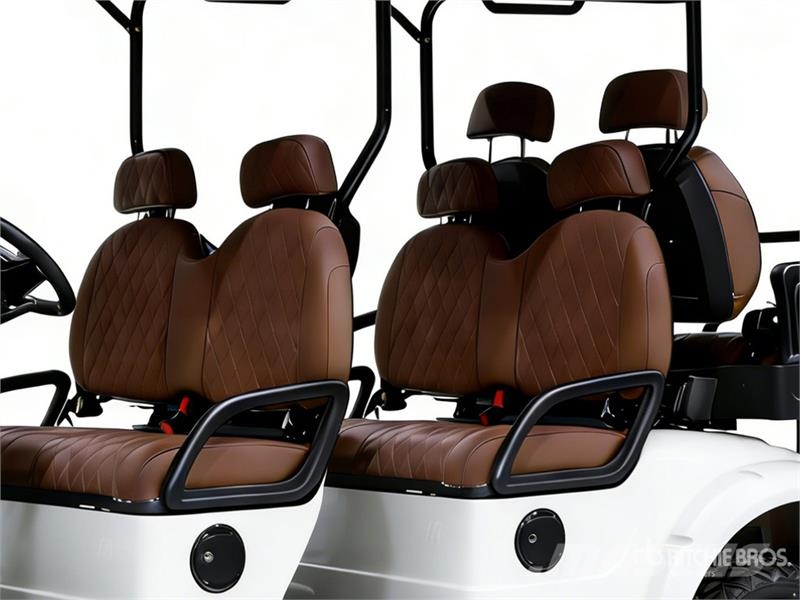 HQ100 Electric White Six-Seater Golf Cart (Unused) Carrinhos de golfe