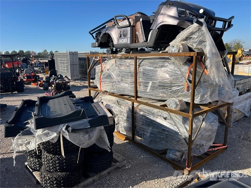  HQ80 Quantity of 3 Golf Cart (Unused) Golfikärud