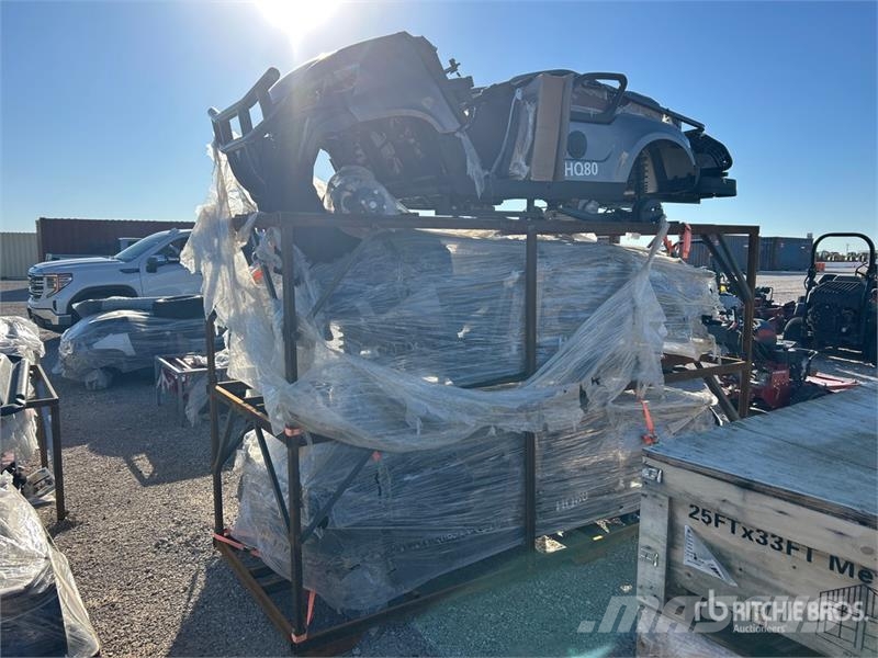  HQ80 Quantity of 3 Golf Cart (Unused) Golfikärud