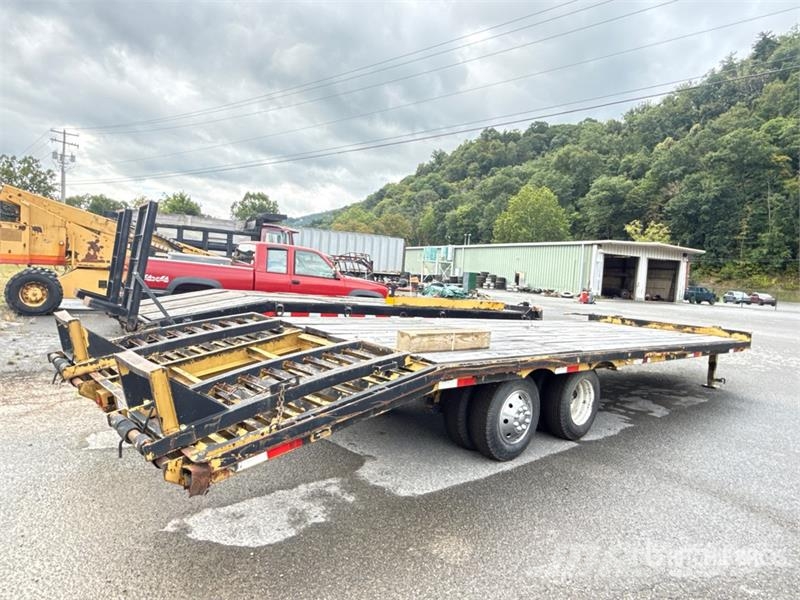 Hudson 22 ft T/A Equipment Trailer Autonkuljetusperävaunut