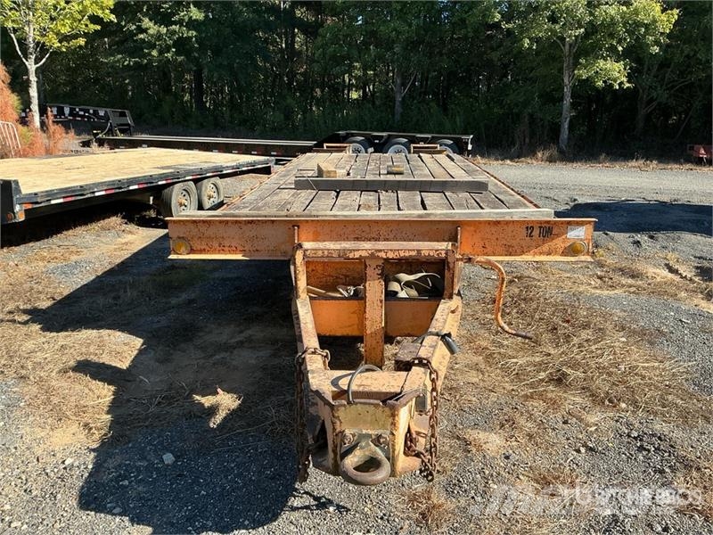 Hudson 22ft 12ton 28 ft T/A Equipment Trailer Prikolice za prevoz vozil