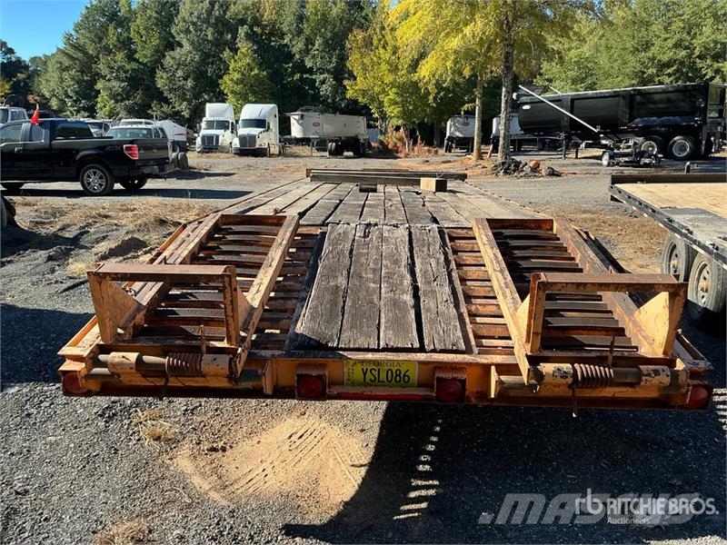 Hudson 22ft 12ton 28 ft T/A Equipment Trailer Prikolice za prevoz vozil